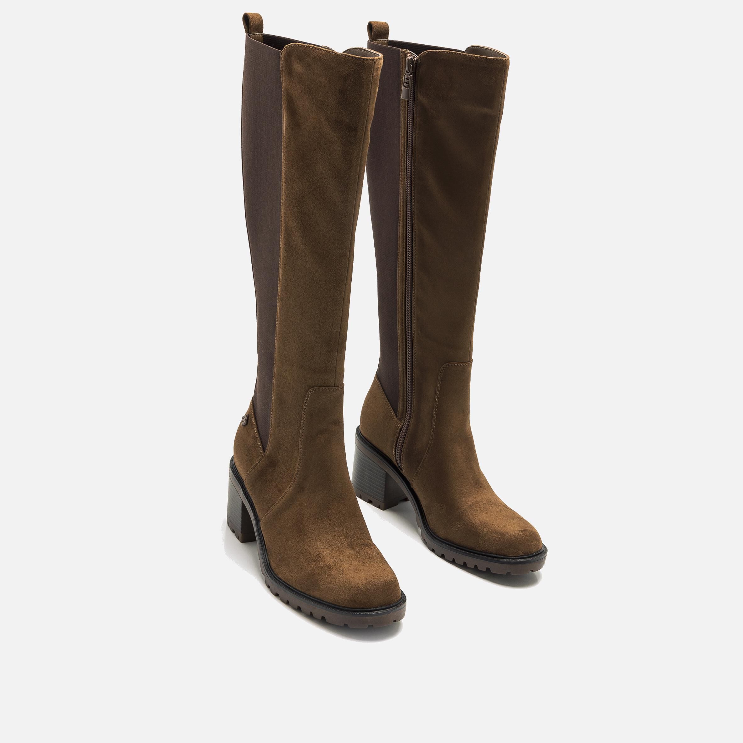 Botas marrones mujer mustang shop